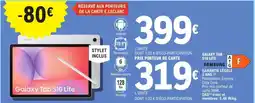 E.Leclerc Espace Culturel Galaxy tab $10 lite samsung offre