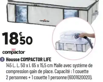 Bricorama Housse compactor life offre