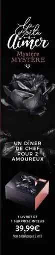 Thiriet Un diner de chef pour 2 amoureux offre