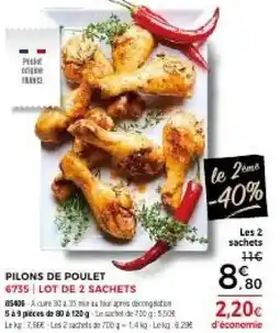 Thiriet Pilons de poulet offre
