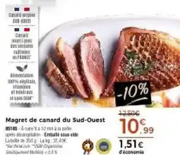 Thiriet Magret de canard du sud-ouest offre