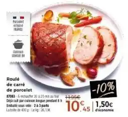 Thiriet Roulé de carré de porcelet offre