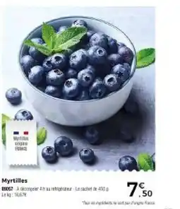 Thiriet Myrtilles offre