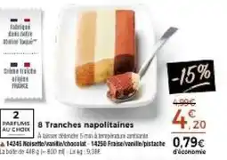 Thiriet 8 Tranches napolitaines offre