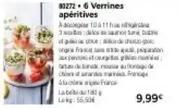 Thiriet 6 Verrines aperitives offre