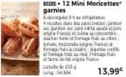Thiriet 12 Mini Moricettes garnies offre