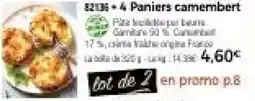 Thiriet 4 paniers camembert offre