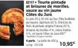 Thiriet Tourte pintade et brisures de morilles, sauce au vin jaune côtes du jurá offre