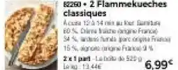 Thiriet 2 flammekueches classiques offre