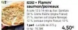 Thiriet Flamm' saumon,poireaux offre