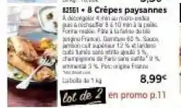 Thiriet 8 crêpes paysannes offre