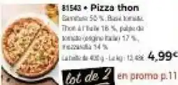 Thiriet Pizza thon offre