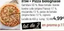 Thiriet Pizza bolognaise offre