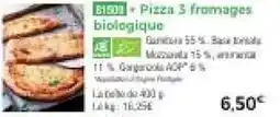 Thiriet Pizza 3 fromages biologique offre