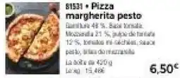 Thiriet Pizza margherita pesto offre