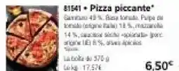 Thiriet Pizza piccante offre