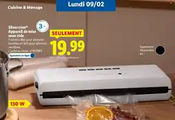 Lidl Silvercrest appareil de mise sous vide offre