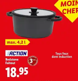 Lidl Action redstone faitout offre
