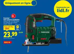 Lidl Parkside scie sauteuse pendulaire offre