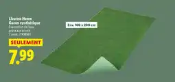 Lidl Livarno home gazon synthétique offre