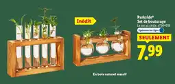 Lidl Parkside set de bouturage offre
