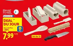 Lidl Silvercrest set à sushis offre