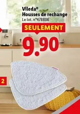 Lidl Vileda housses de rechange offre