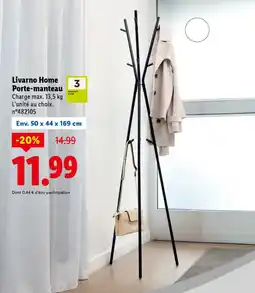 Lidl Livarno home porte-manteau offre