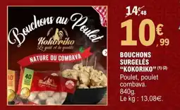 E.Leclerc BOUCHONS SURGELÉS “KOKORIKO” offre