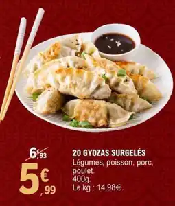 E.Leclerc 20 GYOZAS SURGELÉS offre