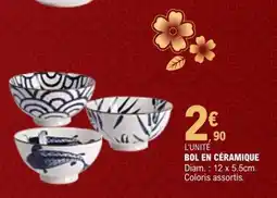 E.Leclerc BOL EN CÉRAMIQUE offre