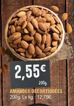 E.Leclerc Amandes décortiquées offre