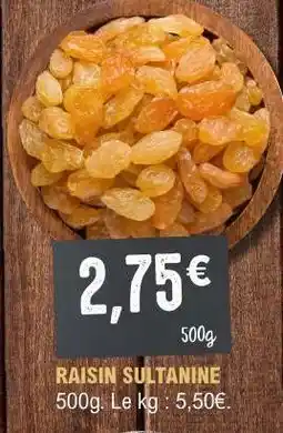 E.Leclerc Raisin sultanine offre