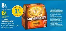 E.Leclerc BIÈRE GRIMBERGEN offre