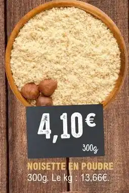 E.Leclerc NOISETTE EN POUDRE offre