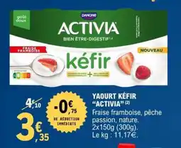 E.Leclerc Yaourt Kéfir ACTIVIA offre