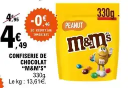 E.Leclerc M&M's Peanut 330g offre