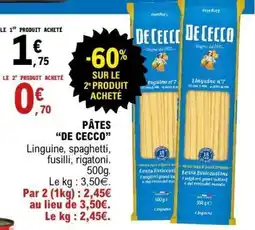 E.Leclerc Pâtes De Cecco offre