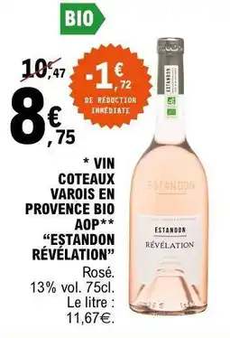 E.Leclerc ESTANDON RÉVÉLATION offre