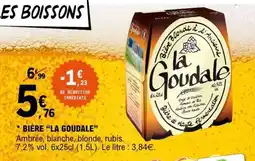 E.Leclerc Bière La Goudale offre