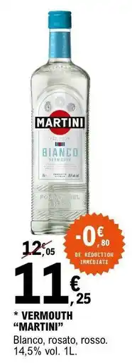 E.Leclerc VERMOUTH “MARTINI” offre