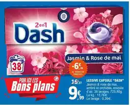 E.Leclerc LESSIVE CAPSULE “DASH” offre