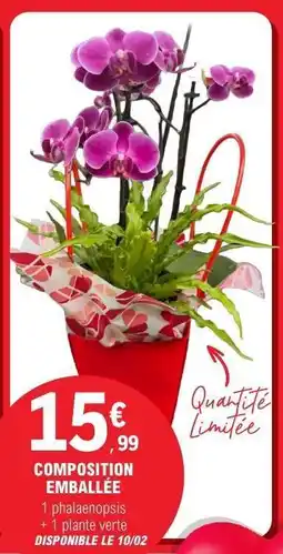 E.Leclerc COMPOSITION EMBALLÉE offre