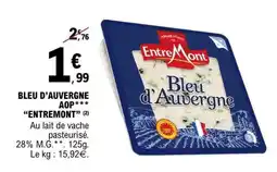 E.Leclerc BLEU D’AUVERGNE AOP* “ENTREMONT” offre