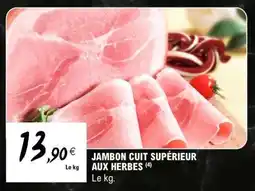 E.Leclerc JAMBON CUIT SUPÉRIEUR AUX HERBES offre