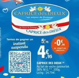 E.Leclerc CAPRICE DES DIEUX offre
