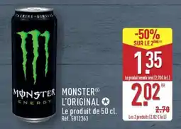 ALDI MONSTER L'ORIGINAL offre