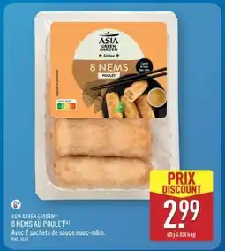 ALDI 8 nems au poulet offre