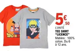 E.Leclerc TEE SHIRT LICENCE offre