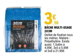E.Leclerc BÂCHE MULTI-USAGE 2X3M offre